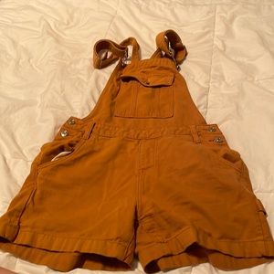 Khaki mustard overall